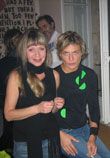Ирина Вальдрон (слева) на вечере у Екатерины Ираги
