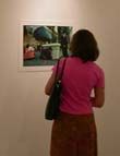 Фотодокументация перформансов Биргит Рамзауэр в экспозиции галереи